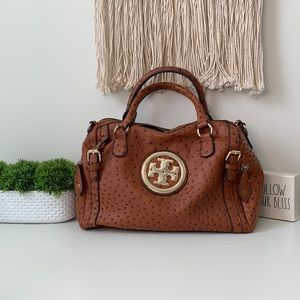 Genuine Ostrich Tory Burch Bag